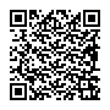 Kode QR untuk nomor Telepon +19897261232