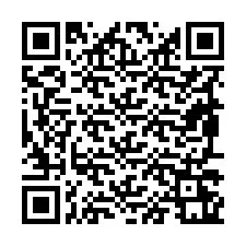 Código QR para número de telefone +19897261245