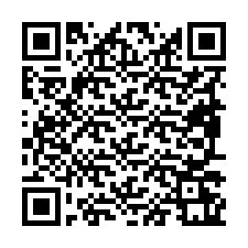 Kode QR untuk nomor Telepon +19897261333