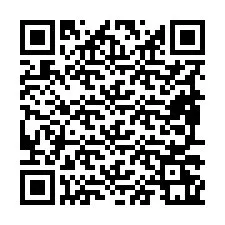 QR-code voor telefoonnummer +19897261337