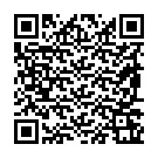 Código QR para número de telefone +19897261371