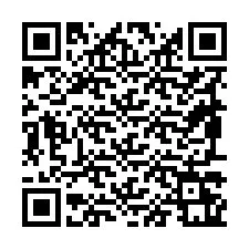 Código QR para número de telefone +19897261441