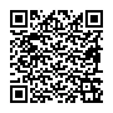 Codice QR per il numero di telefono +19897261447