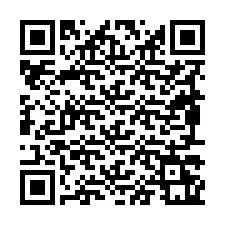 Código QR para número de teléfono +19897261484