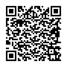 QR-koodi puhelinnumerolle +19897261493