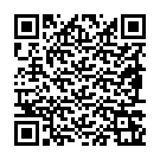 QR код за телефонен номер +19897261498