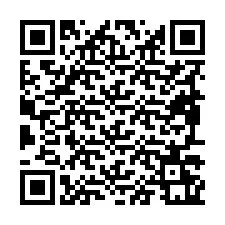 QR-код для номера телефона +19897261513