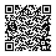 Codice QR per il numero di telefono +19897261569