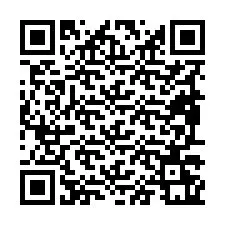 Codice QR per il numero di telefono +19897261573