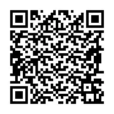Codice QR per il numero di telefono +19897261575