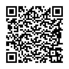 QR Code pour le numéro de téléphone +19897261866