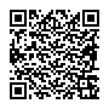 Codice QR per il numero di telefono +19897261873