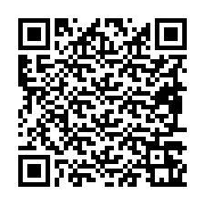 Código QR para número de teléfono +19897261893