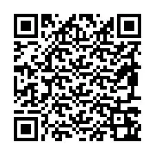 QR Code สำหรับหมายเลขโทรศัพท์ +19897262001