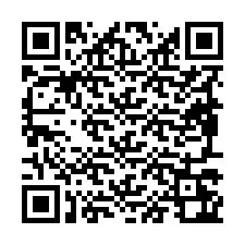 QR Code pour le numéro de téléphone +19897262006