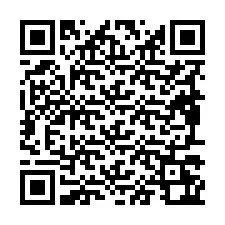 QR-kood telefoninumbri jaoks +19897262042