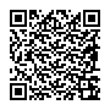 QR Code pour le numéro de téléphone +19897262078