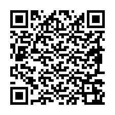 QR-код для номера телефона +19897262118