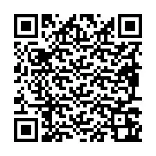 QR-Code für Telefonnummer +19897262126