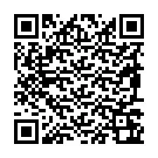 QR-code voor telefoonnummer +19897262140