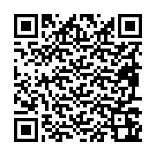 QR Code pour le numéro de téléphone +19897262153