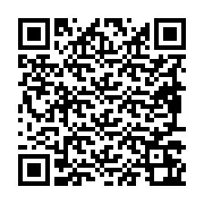 QR-code voor telefoonnummer +19897262186