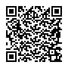 QR-code voor telefoonnummer +19897262195