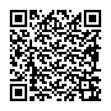 QR-kood telefoninumbri jaoks +19897262222