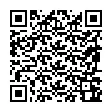 Codice QR per il numero di telefono +19897262251
