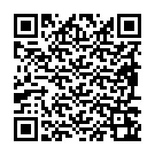 QR-код для номера телефона +19897262256