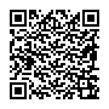 QR-code voor telefoonnummer +19897262285