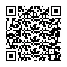 Código QR para número de teléfono +19897262325