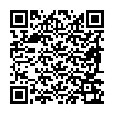 QR-koodi puhelinnumerolle +19897262357