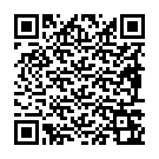 QR Code pour le numéro de téléphone +19897262422