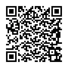 Código QR para número de teléfono +19897262430