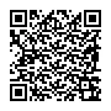 QR-koodi puhelinnumerolle +19897262474