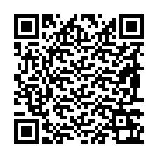 Código QR para número de telefone +19897262475