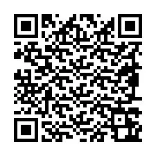 Codice QR per il numero di telefono +19897262498