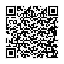 Kode QR untuk nomor Telepon +19897262542