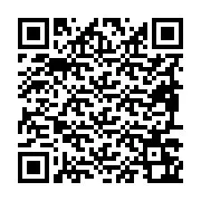 QR-Code für Telefonnummer +19897262543