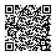 QR Code pour le numéro de téléphone +19897262622