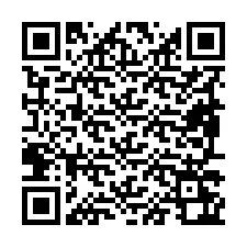 Codice QR per il numero di telefono +19897262637