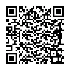 QR-koodi puhelinnumerolle +19897262656