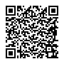 QR Code pour le numéro de téléphone +19897262666