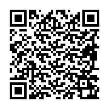 Codice QR per il numero di telefono +19897262667