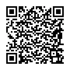 QR-koodi puhelinnumerolle +19897262675