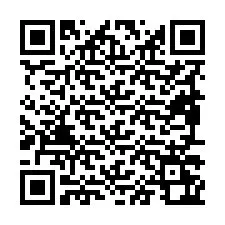 Código QR para número de telefone +19897262683