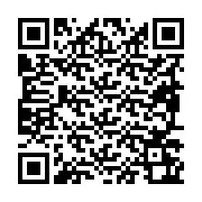 QR код за телефонен номер +19897262723