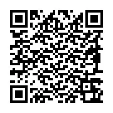 Código QR para número de telefone +19897262808