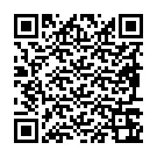 QR Code pour le numéro de téléphone +19897262816